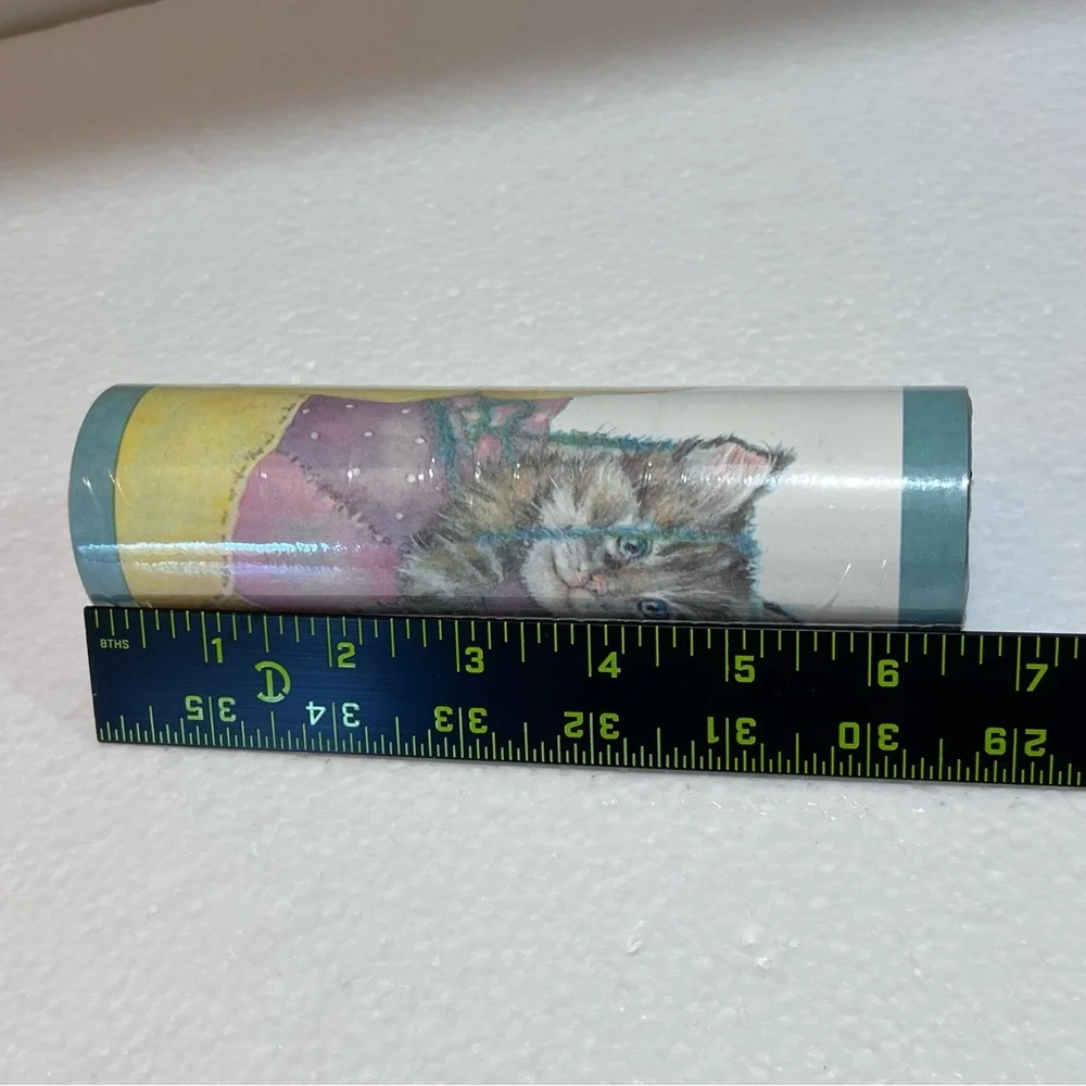 Village Easy Ups Self Adhesive Border Kitten Yarn Quilt Dog UK 1 Roll NIP